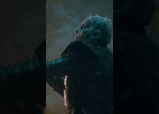 Game Of Thrones Night King Death أريا ستارك و نهاية نايت كينغ