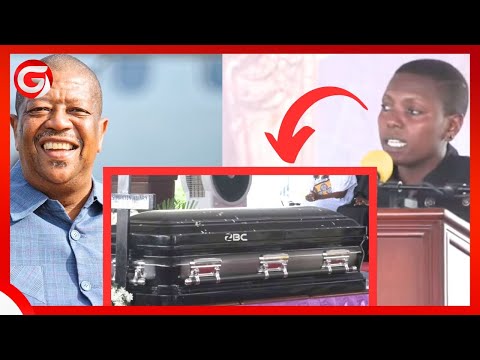 IVONA KAMUTU AZUNGUMZA Na CHARLES HILARY AKIWA AMELALA KWENYE JENEZA AMUITA BABU YANGU