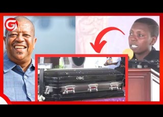 IVONA KAMUTU AZUNGUMZA Na CHARLES HILARY AKIWA AMELALA KWENYE JENEZA AMUITA BABU YANGU