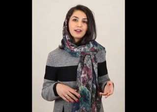 دختر شیرازی و آموزش زبان