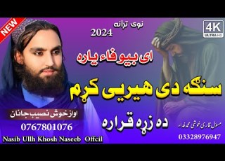 اے بیوفاء یارہ سنگہ دی ھیر کڑم دہ زڑہ قرارہ نوی ترانه2024 Nasib Ullah Khosh Naseeb Official