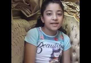 روفانا عماد عدلى مسابقة أحفظ المزامير فريق قافلة السعادة