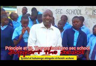Principle At Isecheno Sec School Shows Happiness To His School Performance For KCSE 2025 Score 5 4