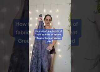 How To Create An Easy No Sew Ancient Greek Roman Inspired Look