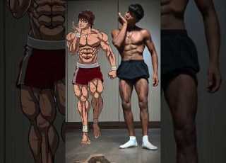 Hanma Aura Gym Calisthenics Bodybuilding Phonkmusic Anime Aesthetic