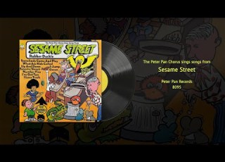  The Peter Pan Chorus Sings Songs From Sesame Street PPR 8095 Vintage Muppets Vinyl Restored