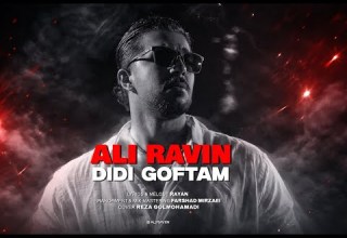 Ali Ravin DIDI GOFTAM LYRICS VIDEO علی راوین دیدی گفتم