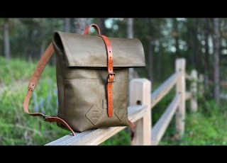  Leather Rucksack You Ll Be Surprised How Simple It Is FREE Pattern Tutorial