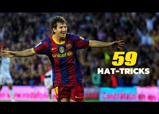 Lionel Messi All 59 Hattricks In Career Revealed HD