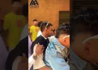 خروج عصام صاصا بمتوسكل من الحفله ابلور ضحك كوميديات ترند