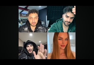 نزار رباعي مع وائل واسامة و محمد كلو حماس مع بنت اجنبيه وصار يتغزلو فيها جاب العيد وأحكام سلخ