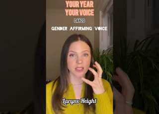 How To Change Your Resonance Gender Affirming Voice