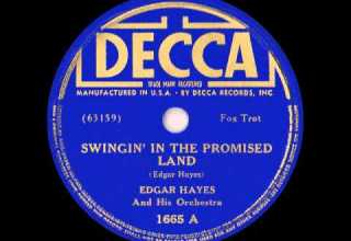 Edgar Hayes SWINGIN IN THE PROMISED LAND 1938