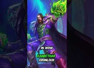 Kanrethad Ebonlocke Strongest Human Warlock In World Of Warcraft Warcraft Worldofwarcraft