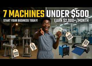 7 Machines Under 500 That Pay 2 000 Or More Per Month In Africa