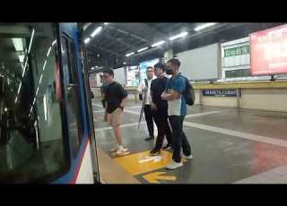  Ride MRT 3 Quezon Ave Station To Guadalupe Station