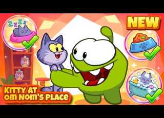  Om Nom Stories Kitty At Om Nom S Place NEW SEASON 29 Cartoons For Kids