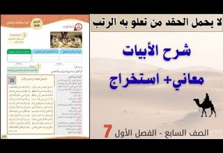 لا يحمل الحقد من تعلو به الرتب شرح الأبيات معاني استخراج