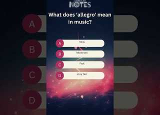  Music Quiz What Does Allegro Mean In Music
