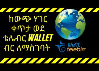 ከውጭ ሀገራት ወደ ቴሌብር ገንዘብ እንዴት ይላካል Easily Send Money From Any World Using The Telebirr Telebirr