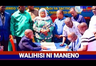 KIKAO KIZITO KAGERA WAKIYAKATAA MANENO WASAINI MIRADI MIKUBWA MINNE YA TACTICS NI YA BILIONI 40 2