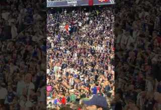 TAZAMA VIBE LA MASHABIKI WA PSG FINAL ZA UEFA