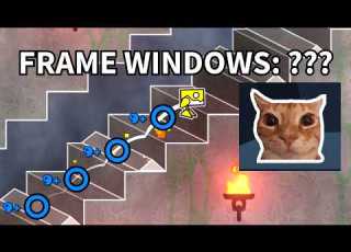 GLUNGUS ADVENTURES FRAME WINDOW COUNTER GEOMETRY DASH