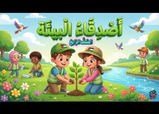 نشيد أصدقاء البيئة الصف الرابع المنهاج الأردني إيقاع الطبيعة بدون موسيقى