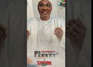 The Slogan Of The Peaceful March Towards The Palace Of The Elected Candidate ISSA TCHIROMA BAKARY