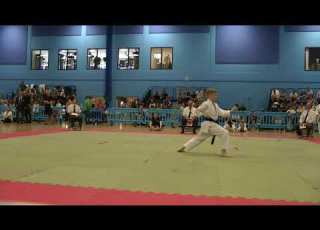 2018 KUGB Youth Championships Boys Black Belt Kata Final