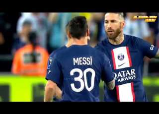  مهارات واهداف ليونيل ميسي مع باريس علي أغنية دقات القلب FHD