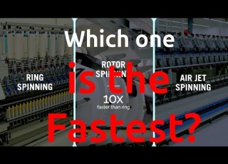 Fastest Spinning System Revealed Ring Vs Rotor Vs Air Jet Spinning Speed Comparison