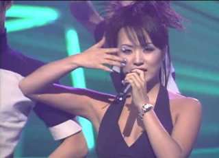 엄정화 Uhm Jung Hwa 배반의 장미 TV가요20 1997 06 29