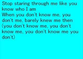 Dont Call Me Baby Anymore With Lyrics