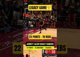 Jarrett Allen Turned Into PRIME SHAQ