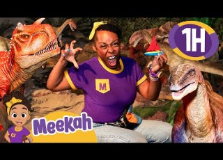 Can Meekah Find Her Dinosaur Friend Educational Videos For Kids Blippi And Meekah Kids TV