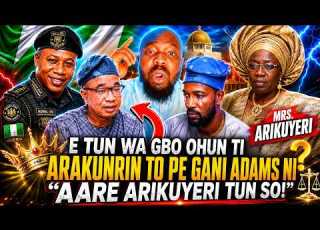 Mrs Arikuyeri Gani Adams Pelu OPC Stop Threatening Me Arakunrin To Tu Asiri Gani Tun Soro Jade O