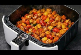 I Just Threw Everything In The Air Fryer And Got A Restaurant Dish