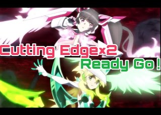  Cutting Edge 2 Ready Go Senki Zesshō Symphogear XV Tsukuyomi Shirabe Akatsuki Kirika
