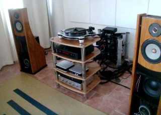  Audiopax Model 5 Linkwitz Orion Speakers Turntable Hanss Acoustics T20 2