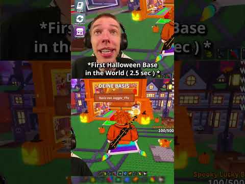 Erster Mit Halloween Basis Weltweit Mit Secret Brainrots In Roblox Steal A Brainrot Shorts Roblox