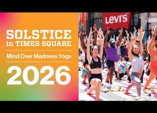  Solstice In Times Square 2026 Rodney Yee Colleen Saidman Yee