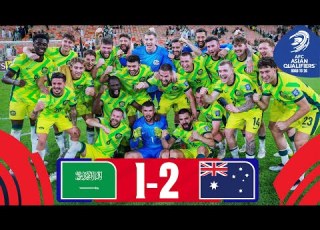  MISSION COMPLETE AUSTRALIA TO 2026 Saudi Arabia Australia Highlights AsianQualifiers RT 26