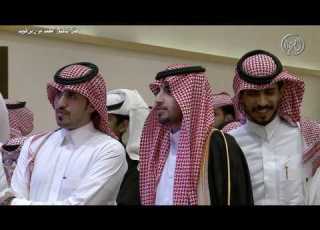 الشاعرالشيخ متعب بن محمد بن قويد في حفل زواج الشيخ مران بن قويد