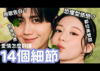 愛情怎麼翻譯 金宣虎用歌向高允貞 高胤禎 告白 片頭藏細節 都拉美名字 歌劇寓意 恐懼型依戀 極光與煙火象徵 前後呼應 艾蜜莉關の影劇筆記