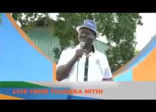  Raila Says Tuko Na Kuma Million Kumi