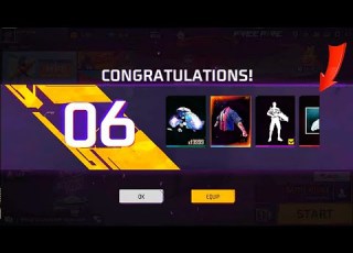 LEVEL 06 ACCOUNT GOT ALL REWARDS FREE FIRE