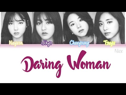 TWICE DARING WOMEN 당돌한 여자 투유 프로젝트 OST Lyrics Color Coded ENG ROM HAN