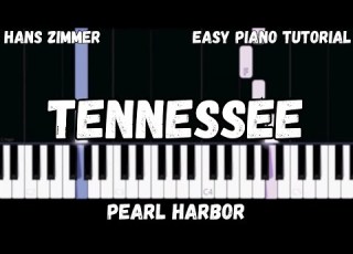  Pearl Harbor Tennessee Easy Piano Tutorial