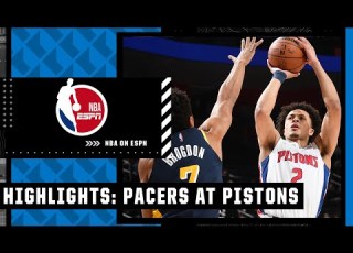 Indiana Pacers At Detroit Pistons Full Game Highlights